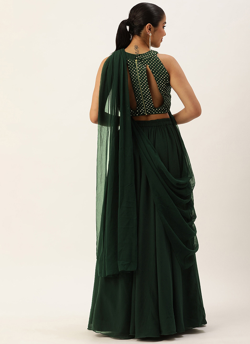 PERANAKAN DOUBLE SIDE VEST with SKIRT SET