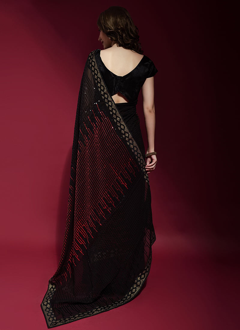 Black Saree main image 0