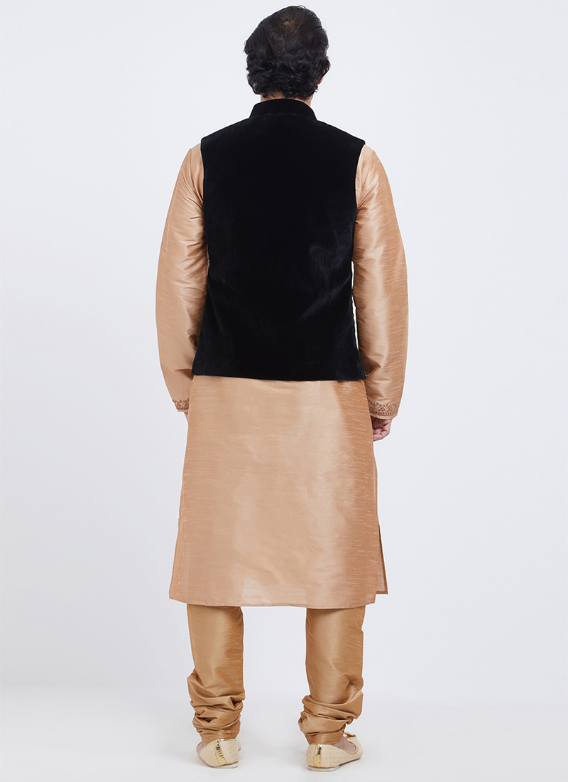 Buy Black Velvet Hand Work Nehru jacket, Eid , Bhai Duj , Party Wear , Diwali, nehru jacket