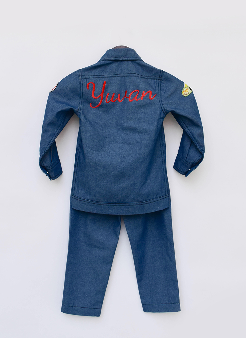 3 Piece Fashion Single Breasted Man Made Fiber Children Kids Boys Suit main image 0