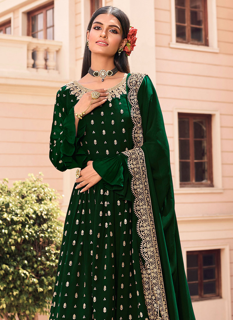 Stunning Black Designer Crop Top Style Sharara Suit