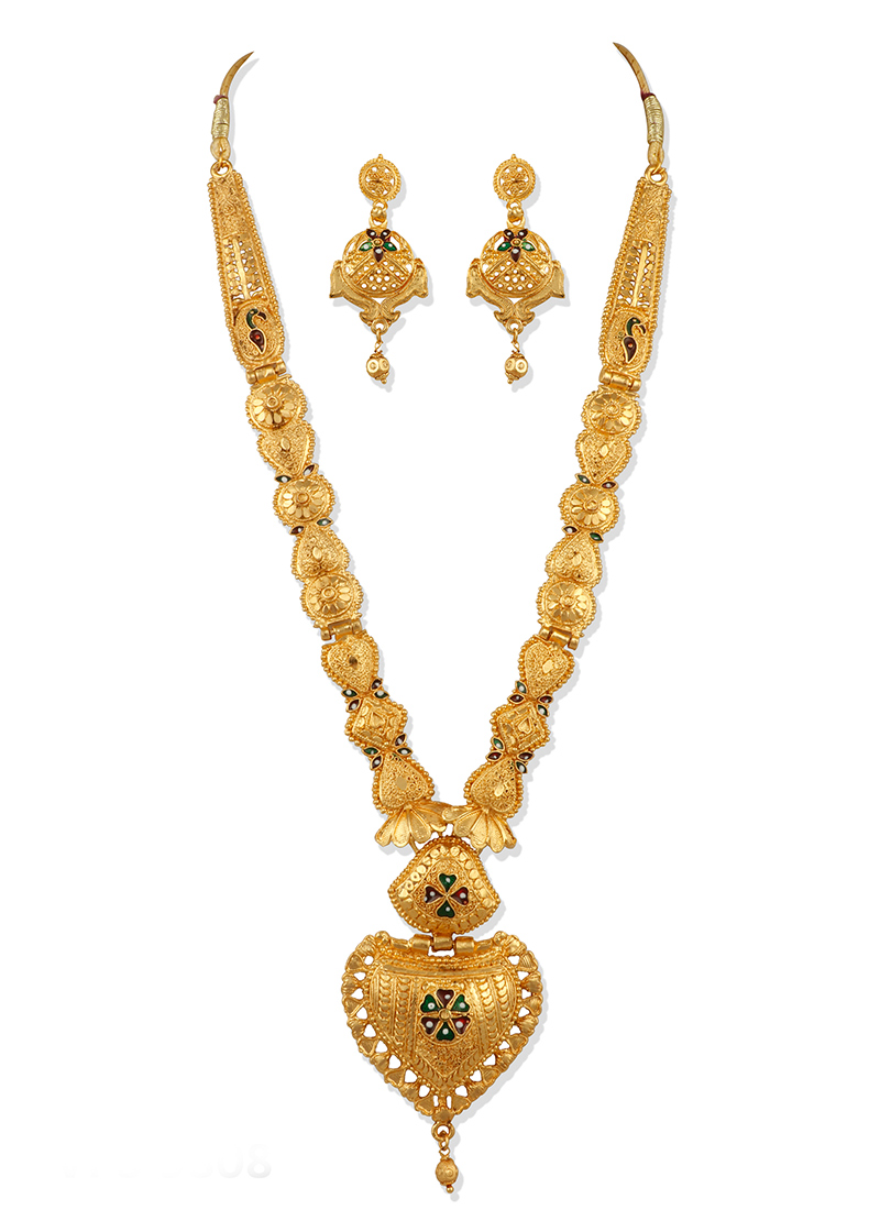 Buy Gold Necklace Set, Set, Necklace Online Shopping JYSMKNS9808