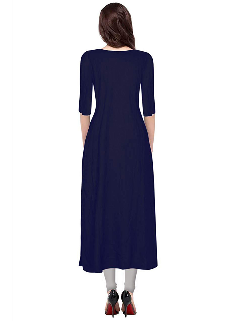 Buy Navy Blue Kurta Leggings Set, Festive, kurta leggings set Online