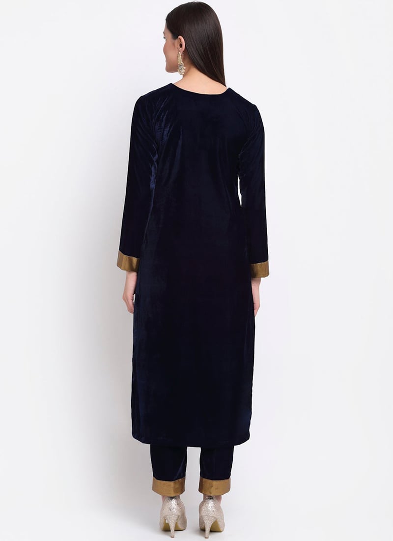 Mint Blue Kurta Imported Pant
