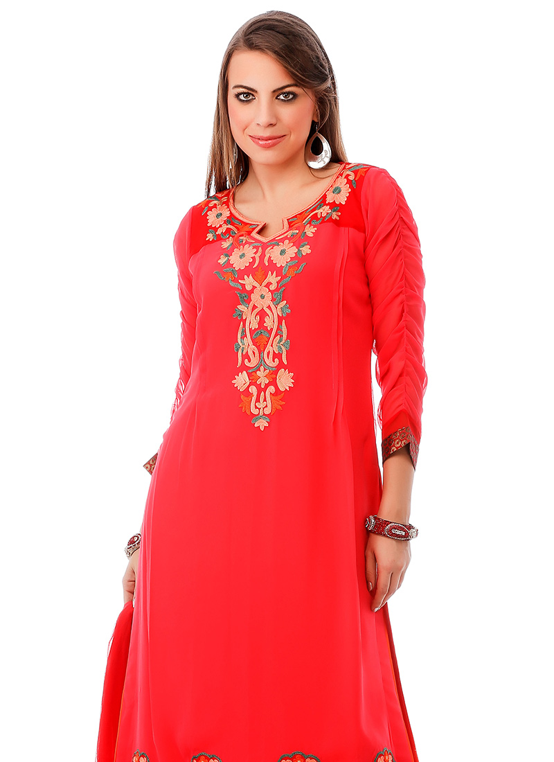 neon colour kurti