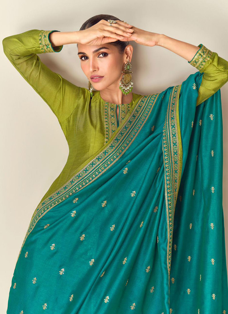 Sarini Motidar Suit (Green)