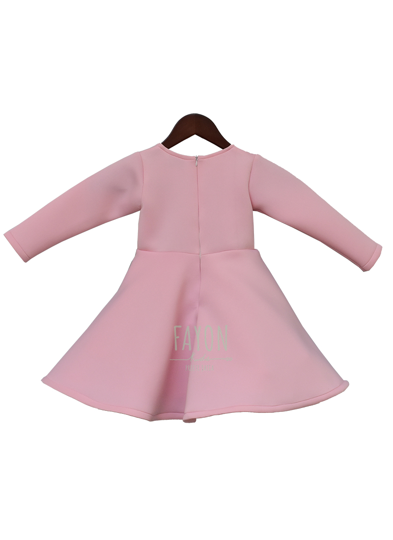 pink lycra dress