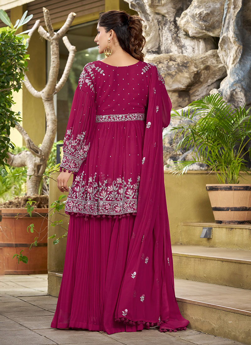 Rashi🧡 | Designer Orange Ethnic Suit Set with Gold & Peach Zari Work main image 0