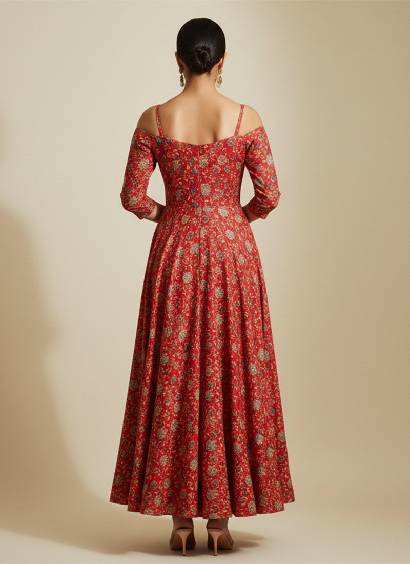 Buy Indian wedding wear - Chinon Dresses