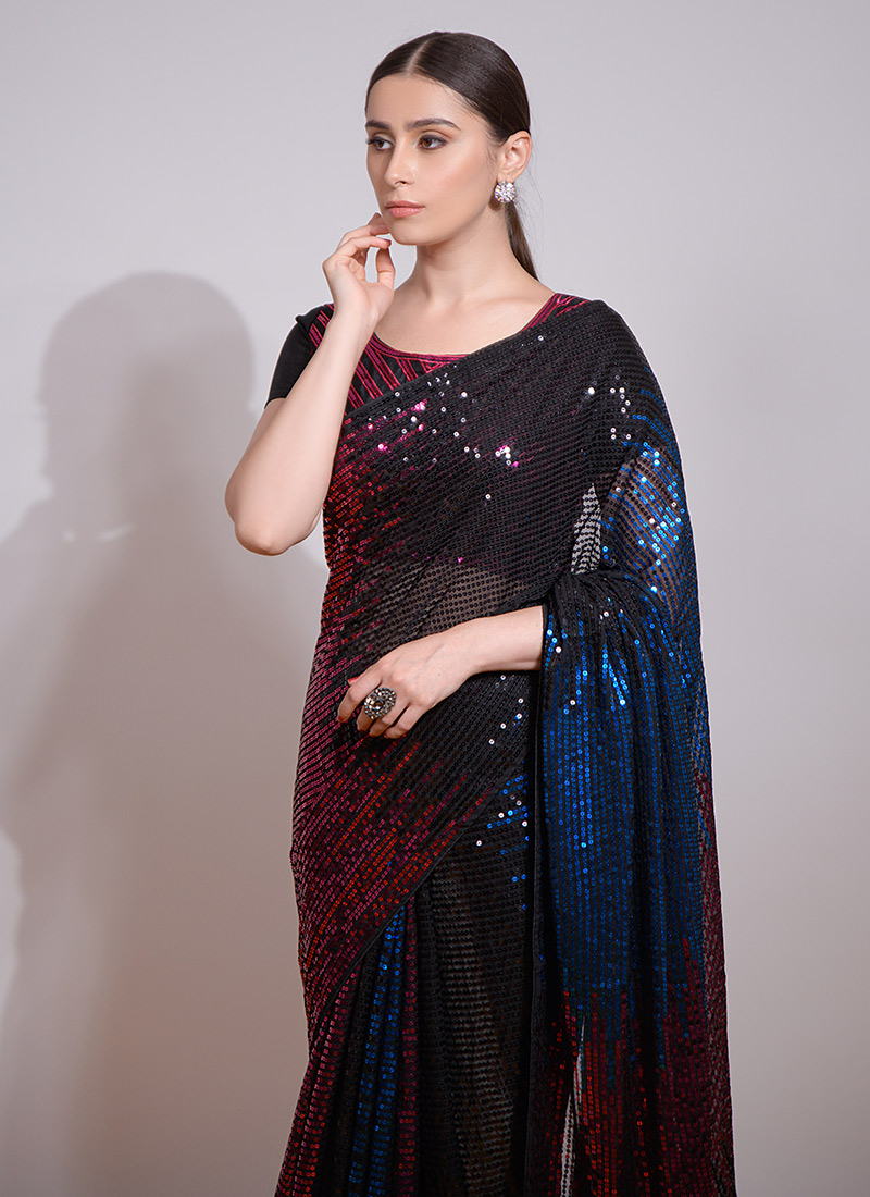 Sequins Sarees Shop Sequins sarees Online Buy online Sequins Sarees