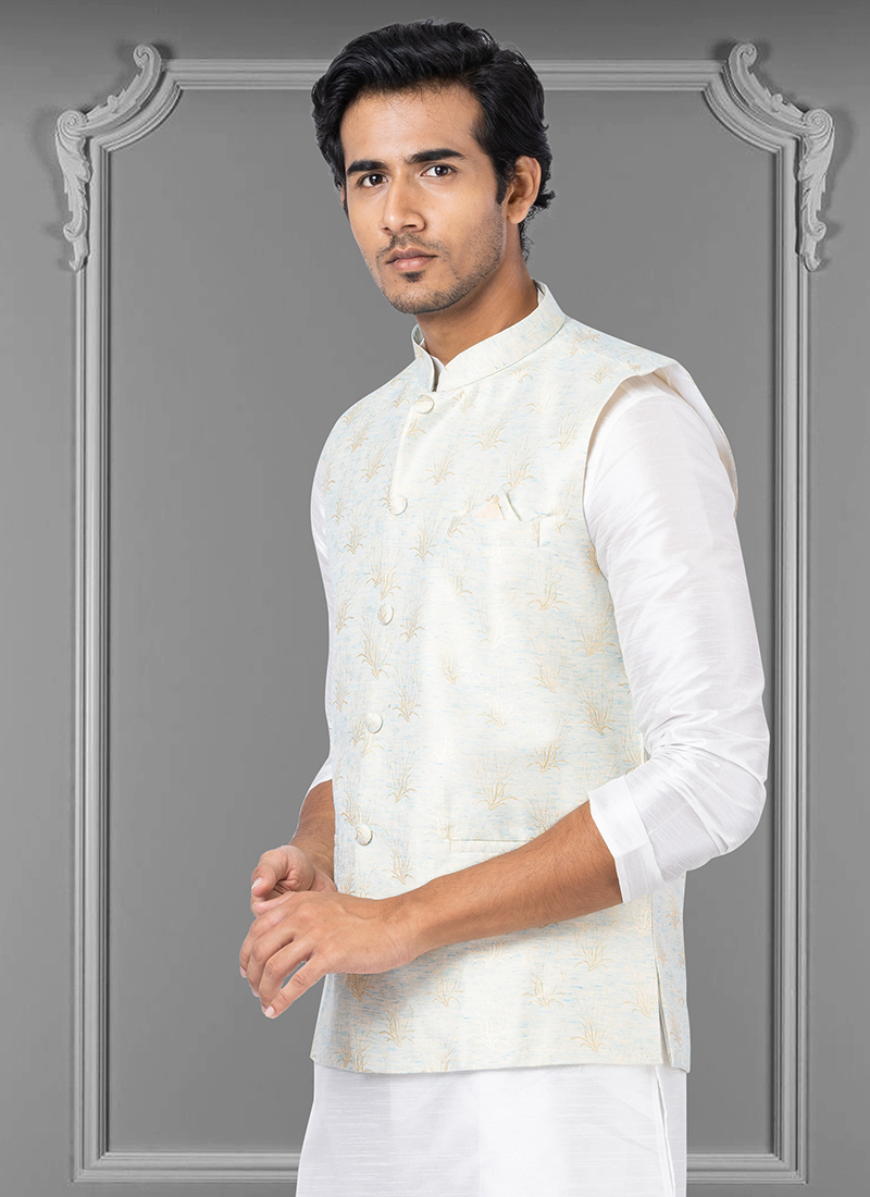 Chintz nehru jacket