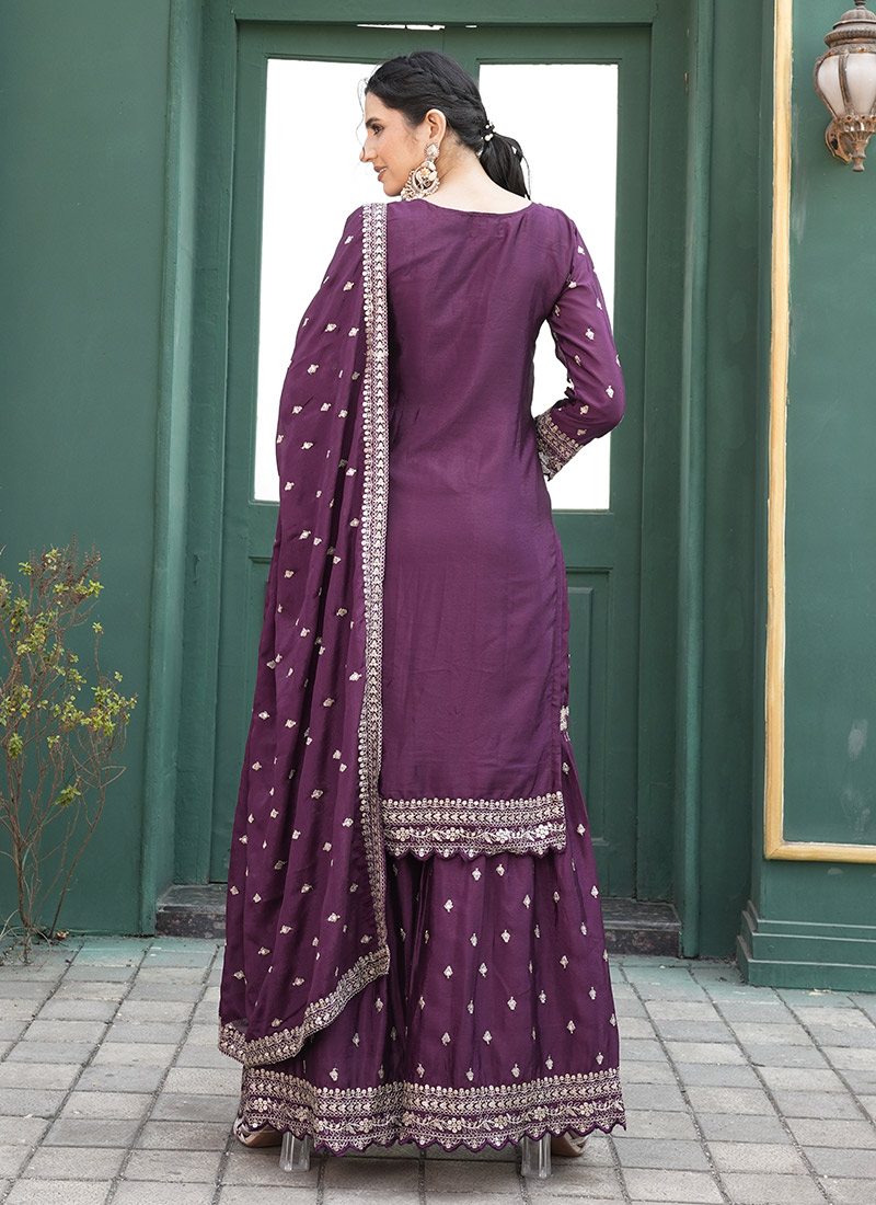 Shiraz Suit style Gown Semi-Stitched Salwar Kameez main image 1