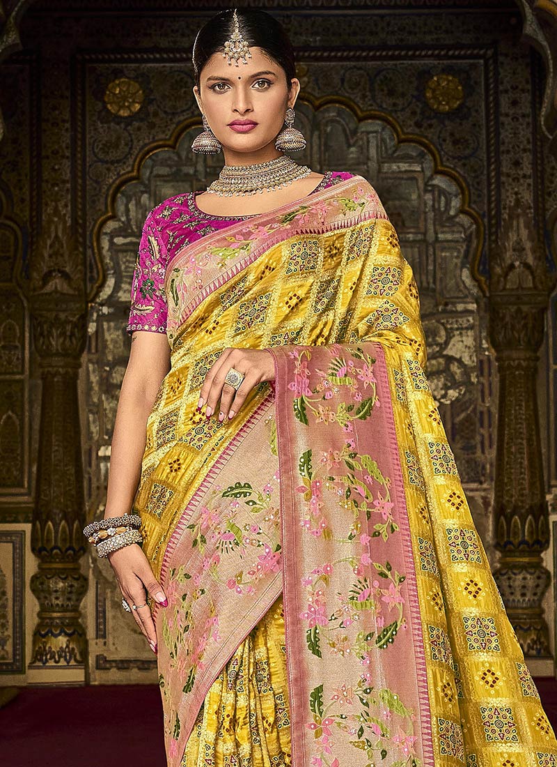 Latest Indian Wedding Sarees For Women