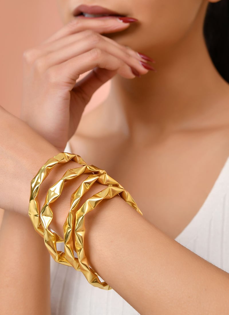 Premium Gold Plated Bracelet After Six Wear