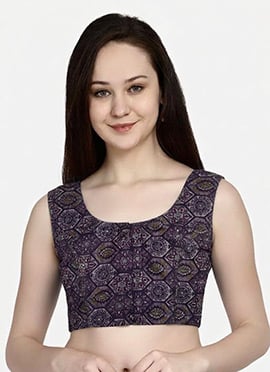 Pretty Pink Cotton Printed Blouse