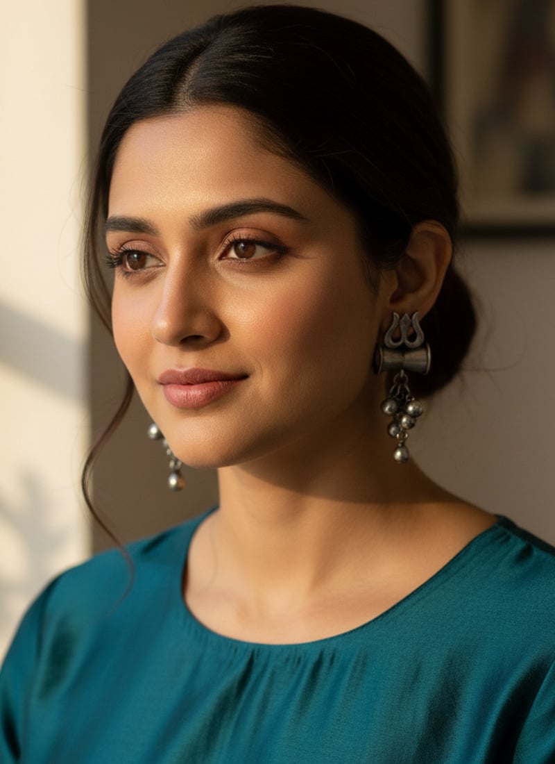 Pure Grace Silver Drop Earrings After Six Wear