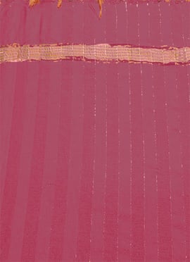 Purple Art Silk Zari Dupatta