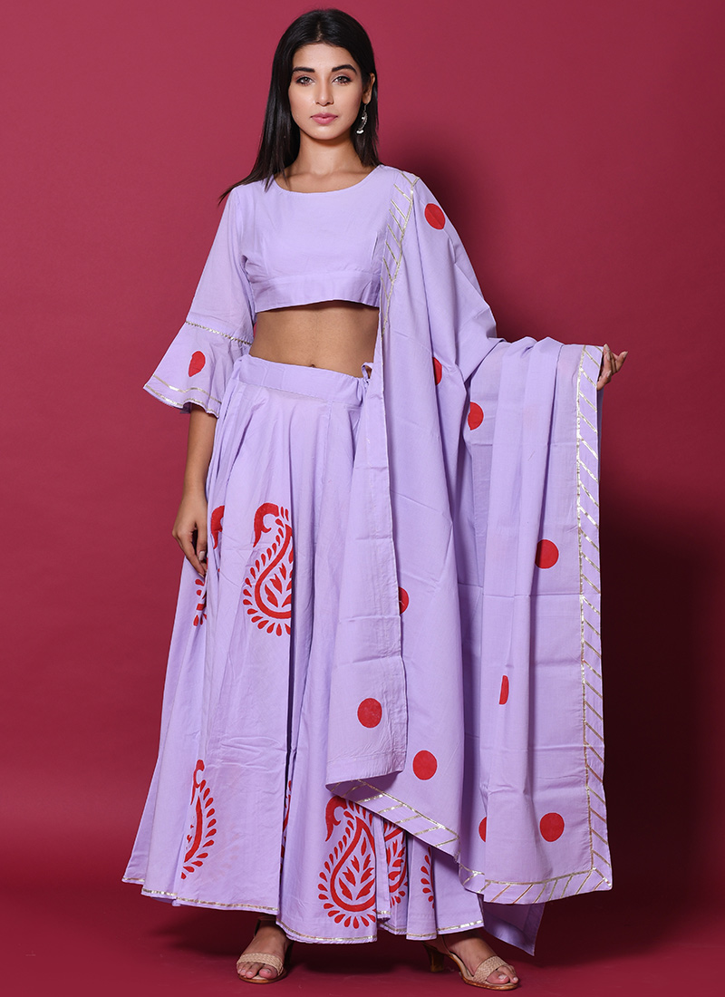 Cotton lehenga online shopping Clearance