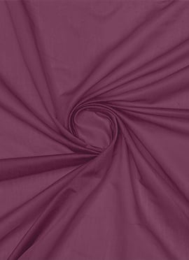 Purple Cotton Plain Fabric
