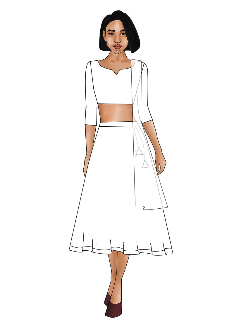 Radiant Off White Cotton Embroidered Straight Pant Suit For A Fresh Look Festive Wear