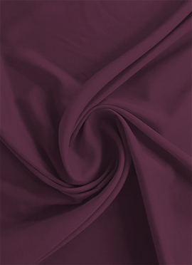 Raspberry Radiance Purple Crepe Fabric