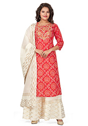 Buy Bandhini Sharara Suit SalwarKameez 