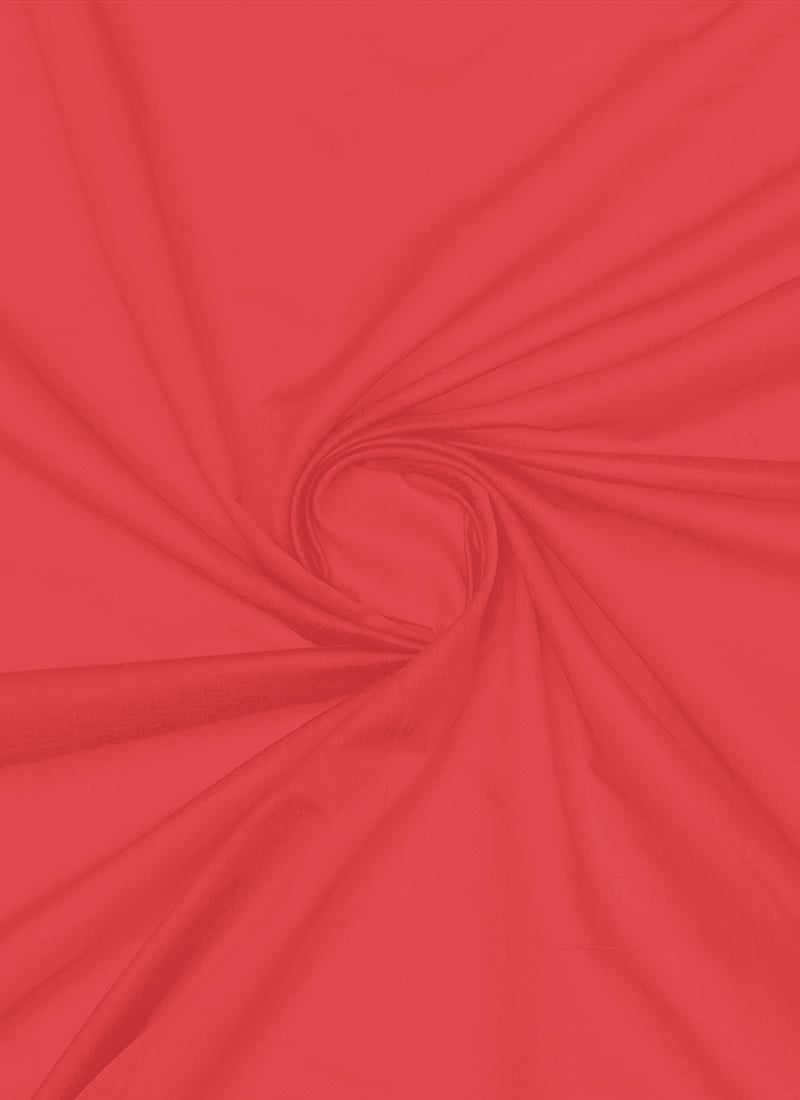 Red Cotton Plain Fabric