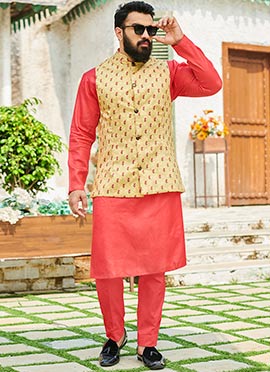 Buy Red Kurta Pyjamas Online | Latest 