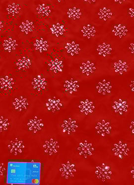 Red Georgette Fabric
