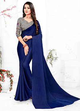 plain saree for wedding