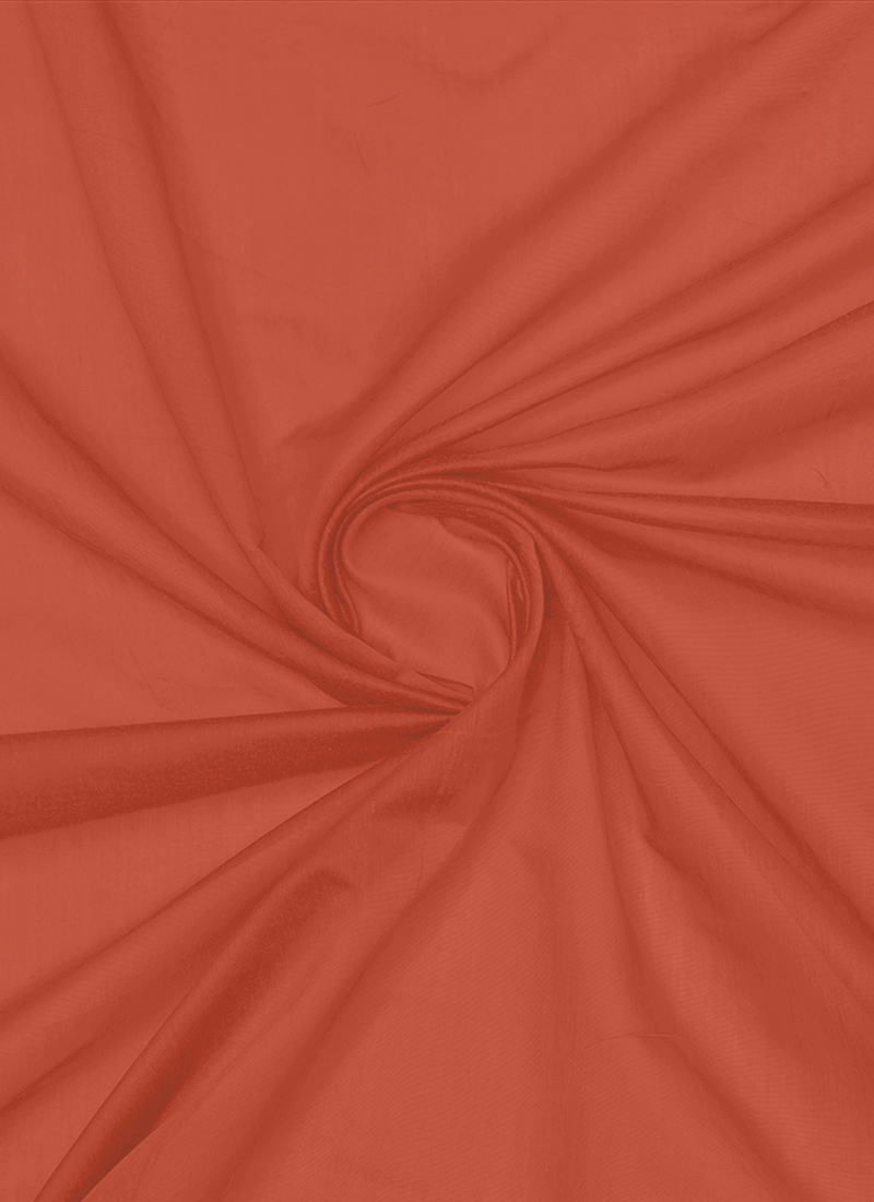 Buy Rust Cotton Fabric, Blended Cotton, blended solids Online Shopping