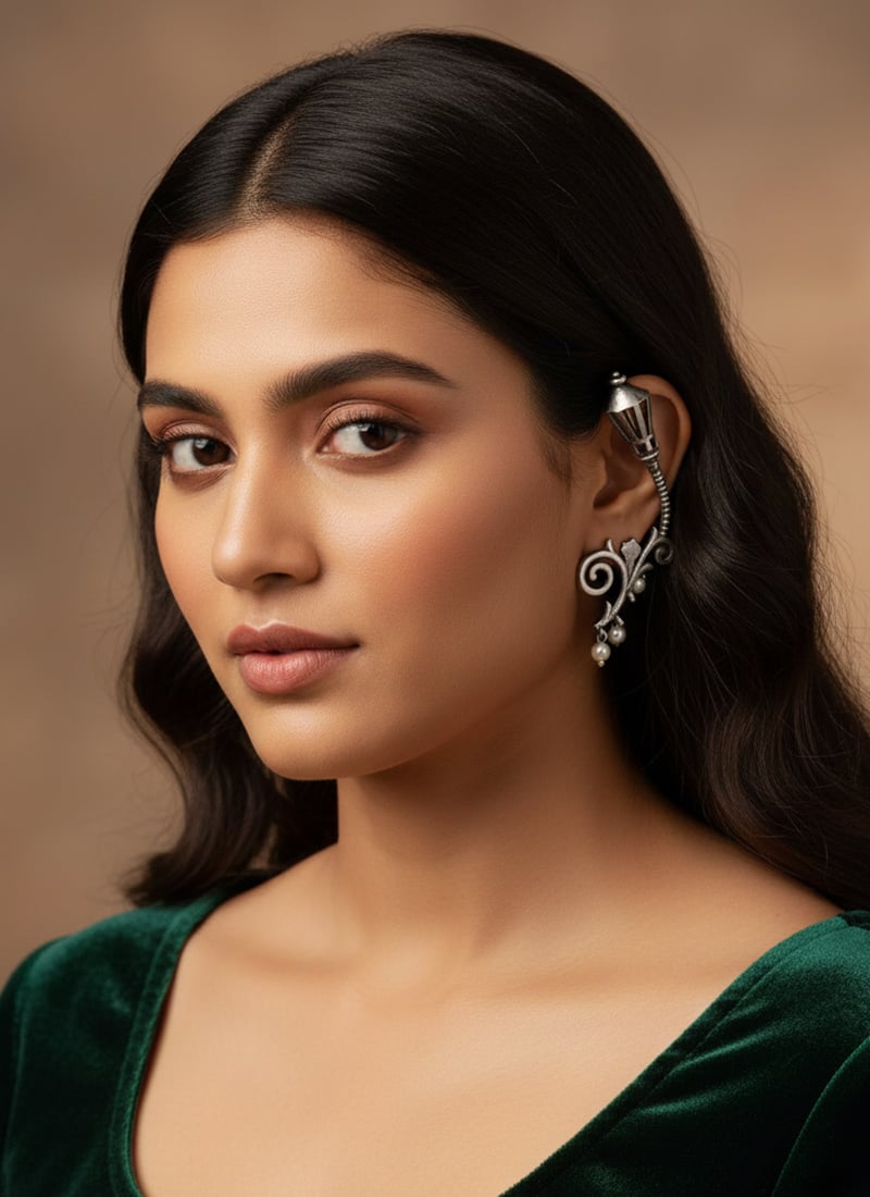 Silver Beads Drop Timeless Earrings After Six Wear