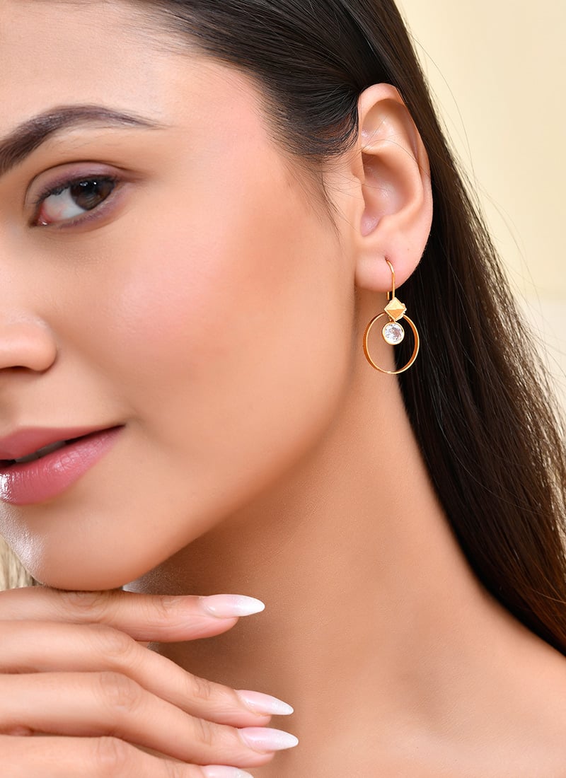 Studs Of Golden Kundan Radiance Festive Wear