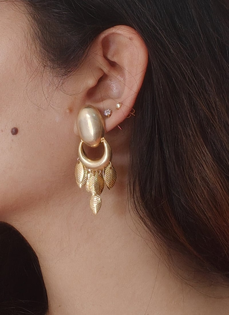 Timeless Gold Plated Drop After Six Wear