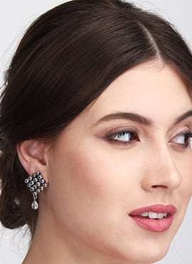 Timeless Silver Stone Drops