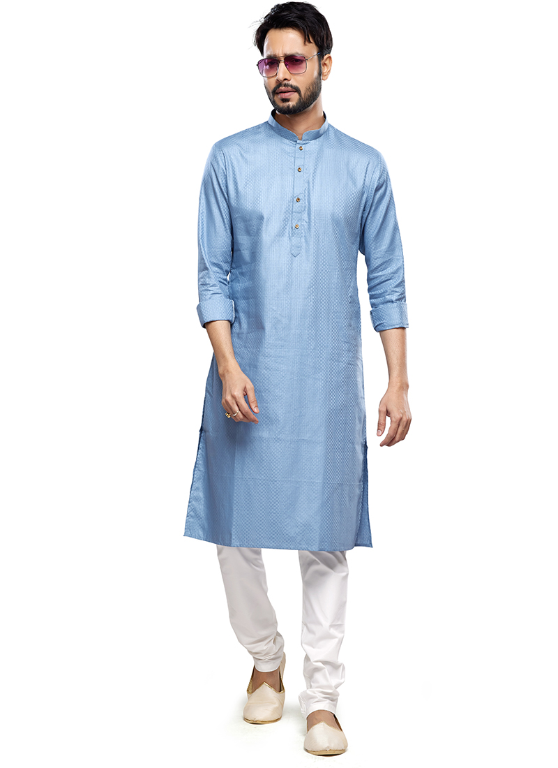 Traditional Silk Kurta Pyjama Party Wear