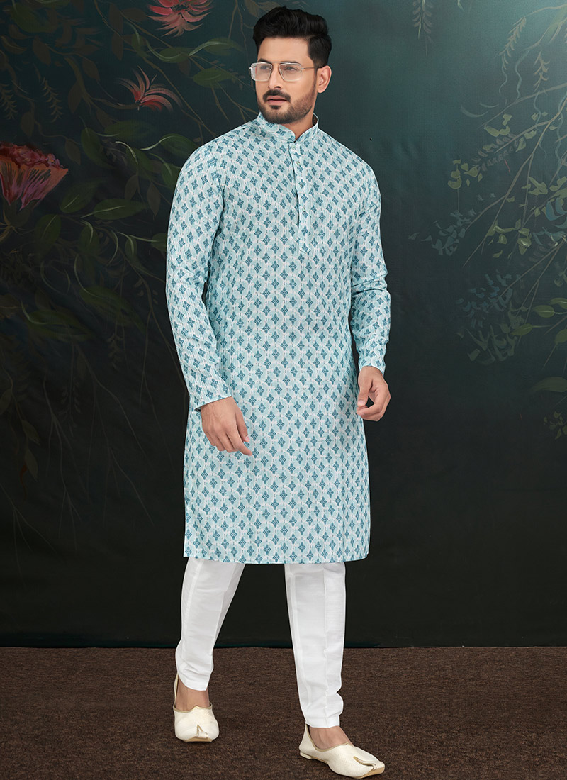 Trendy Embroidered Rayon Kurta