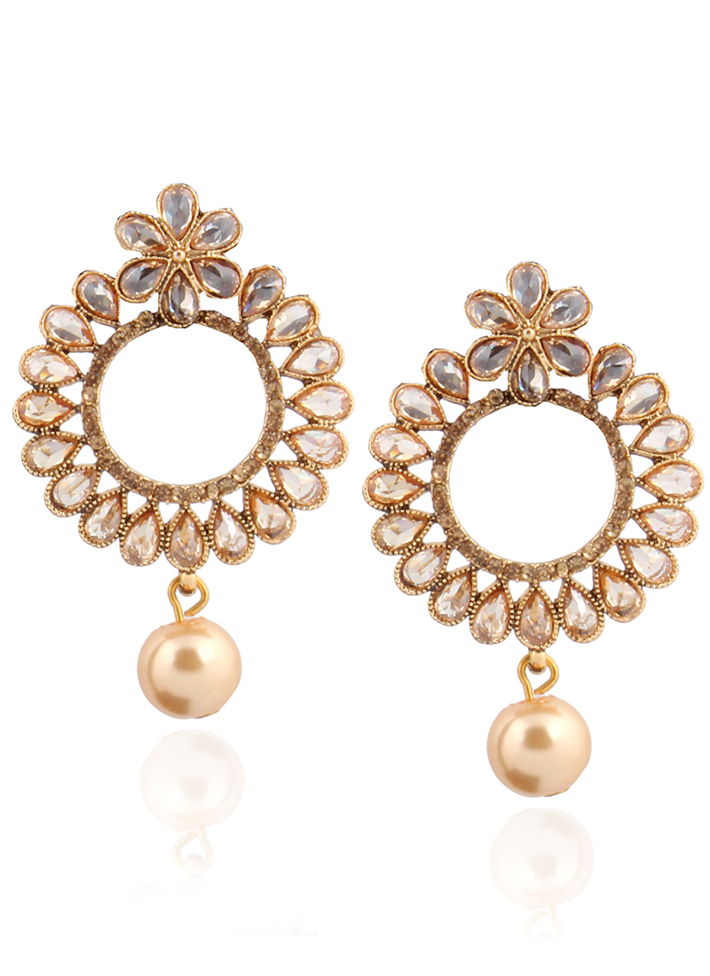 Tricolor Danglers Party Wear