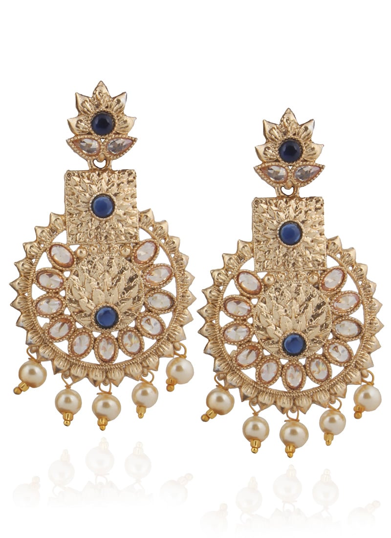 Buy Tricolor Danglers Festive Wear, Beads , Kundan, Danglers Online ...