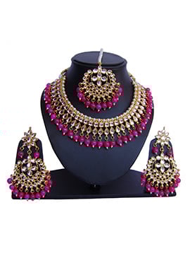 Tricolor Necklace Set