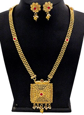 Tricolor Necklace Set