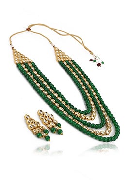 Tricolor Necklace Set