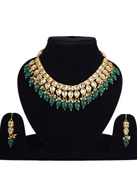 Tricolor Necklace Set