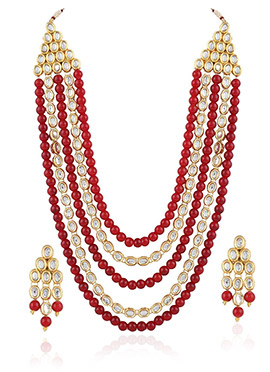 Tricolor Necklace Set