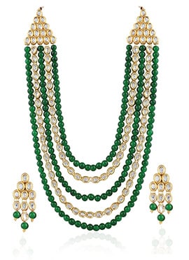 Tricolor Necklace Set