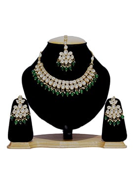 Tricolored Necklace Set