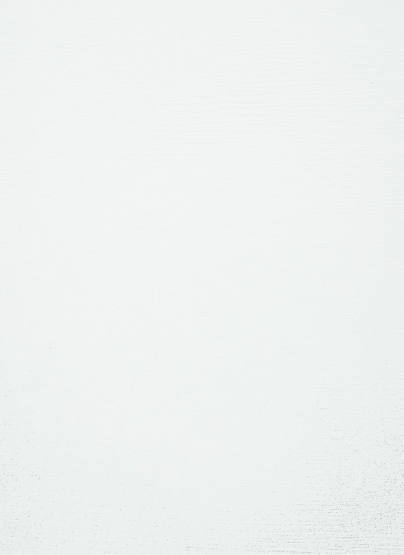 White Chinon Fabric