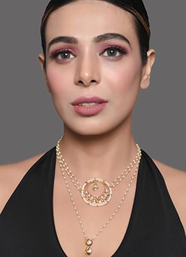 White Designer Necklace Set