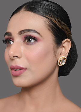 White Drops Earrings