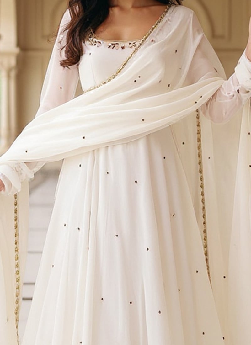 Premium Faux Georgette Maxi Anarkali Suit Set  Wedding | Festive | Party Wear